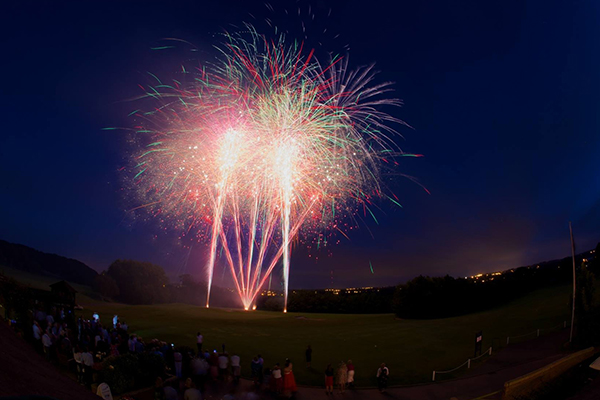 Large scale firework event